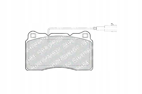 фото №1, Гальмівні колодки гальмівні alfa romeo 159 166 brera spider m