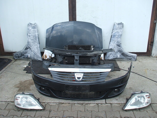 фото №1, Dacia logan i капот крила бампер лампи перед