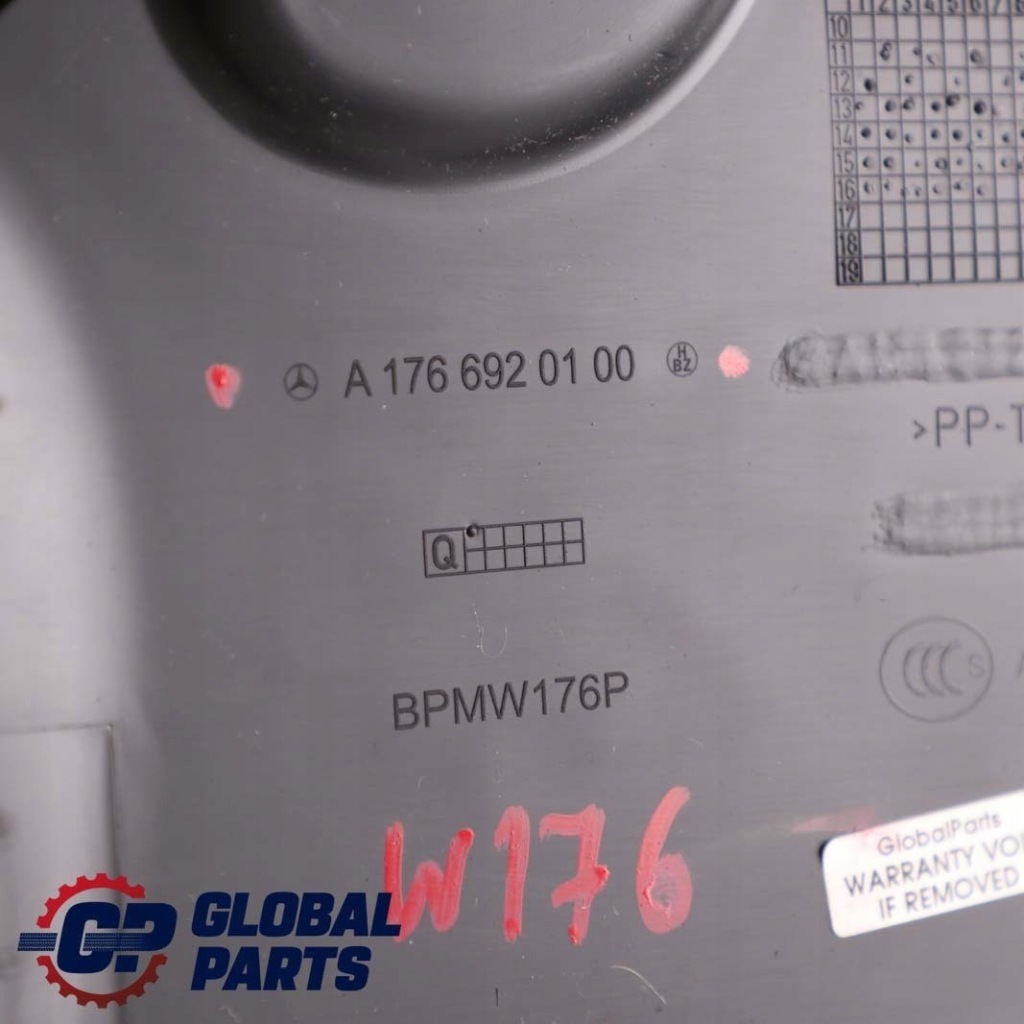 Mercedes-benz w176 захист молдинг пластик стійка ліва a1766920100 Доставка