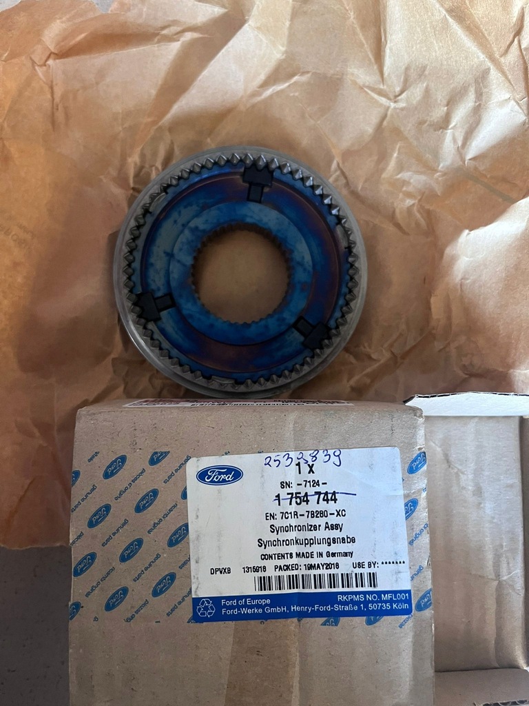 фото №1, 2539839 синхронізатор transit ford оригінальний номер
