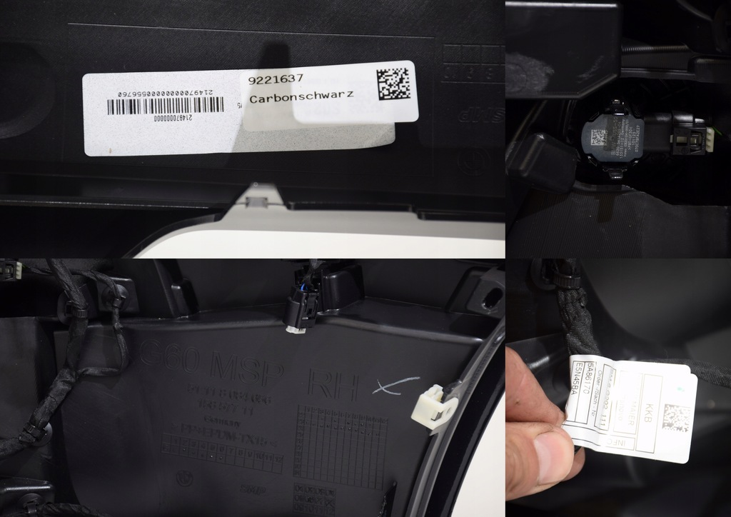 фото №16, Bmw 5 g60 g61 бампер перед m-pakiet 6 pdc carbonschwarz 416