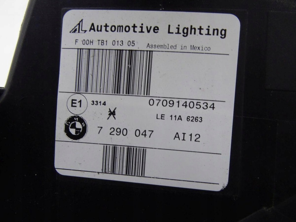 Bmw x5 f15 13-18 лампа левый перед обычная h7 оригинал комплектная 7290047 Киев