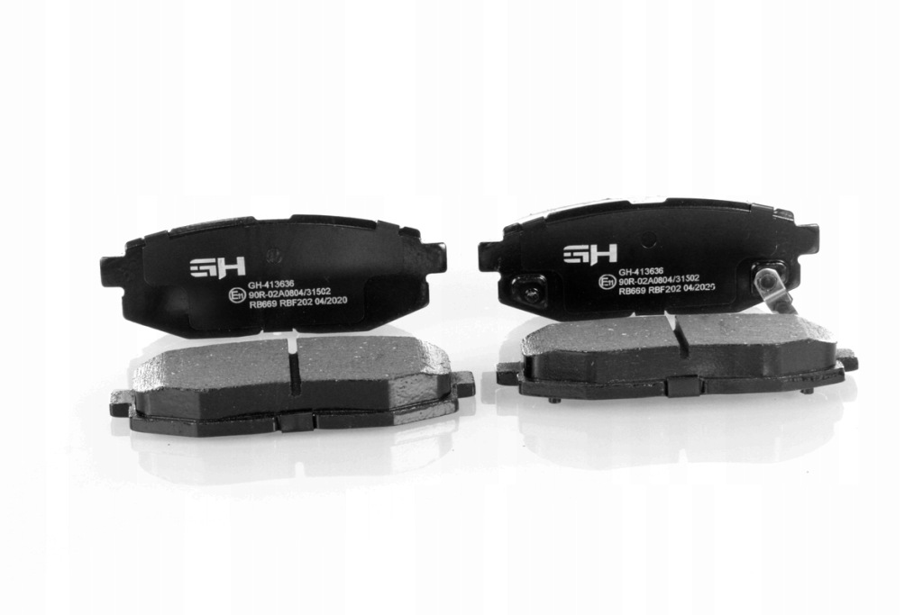 фото №1, Тормозные колодки ham задняя subaru tribeca legacy v 105.5mm