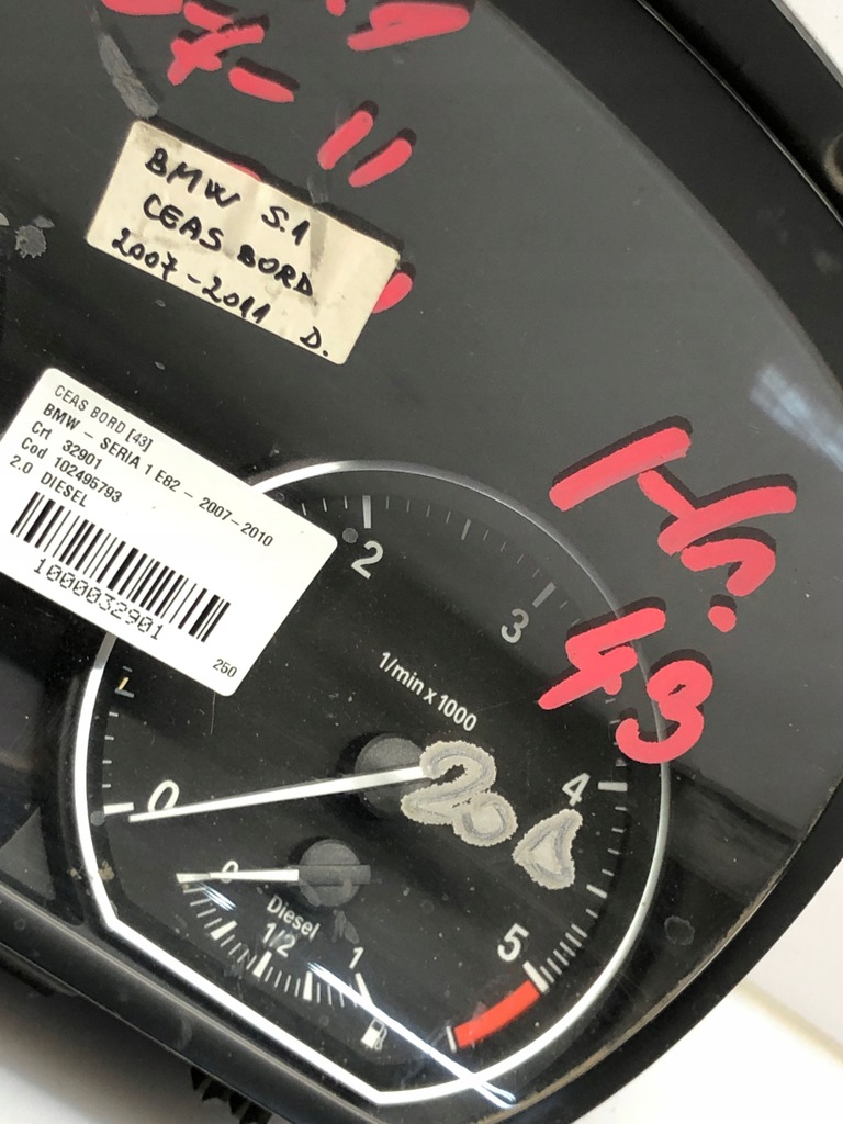 фото №1, Лічильник приладова панель 9187050 bmw