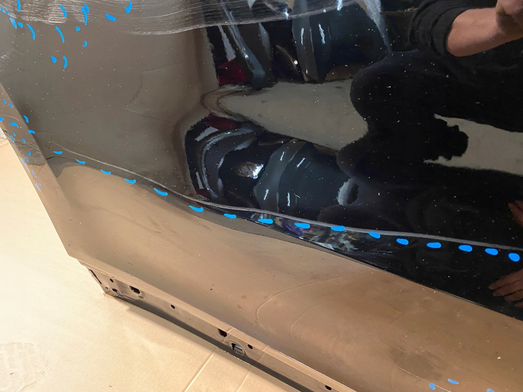 фото №10, Porsche cayenne coupe 9y3 дверь правый задняя