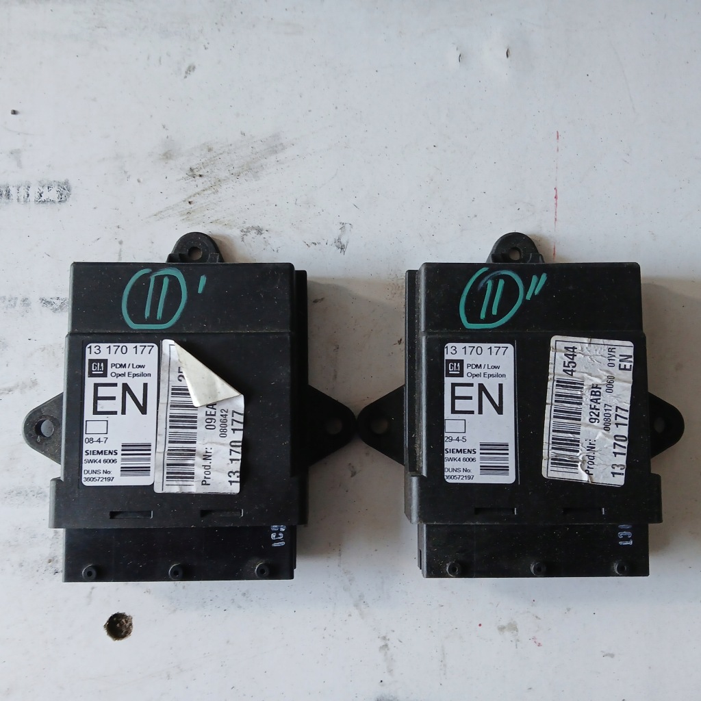 фото №1, Opel vectra c модуль блок управления дверь перед правый 13170177en