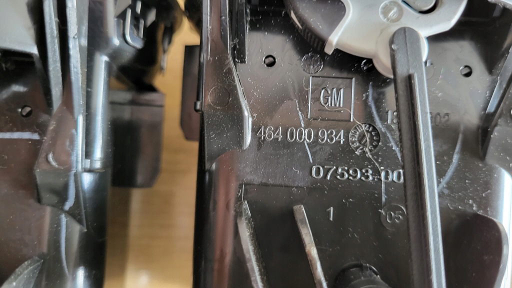 фото №6, Opel meriva b решётка обдув, решётка вентиляционная ,воздуховод, боковая