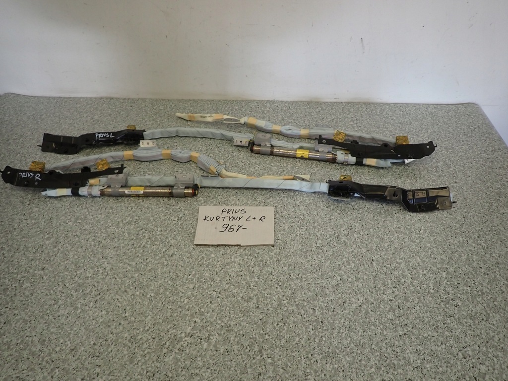 фото №7, Toyota prius ii 03-09 шторка безпеки подушка повітряна бічна