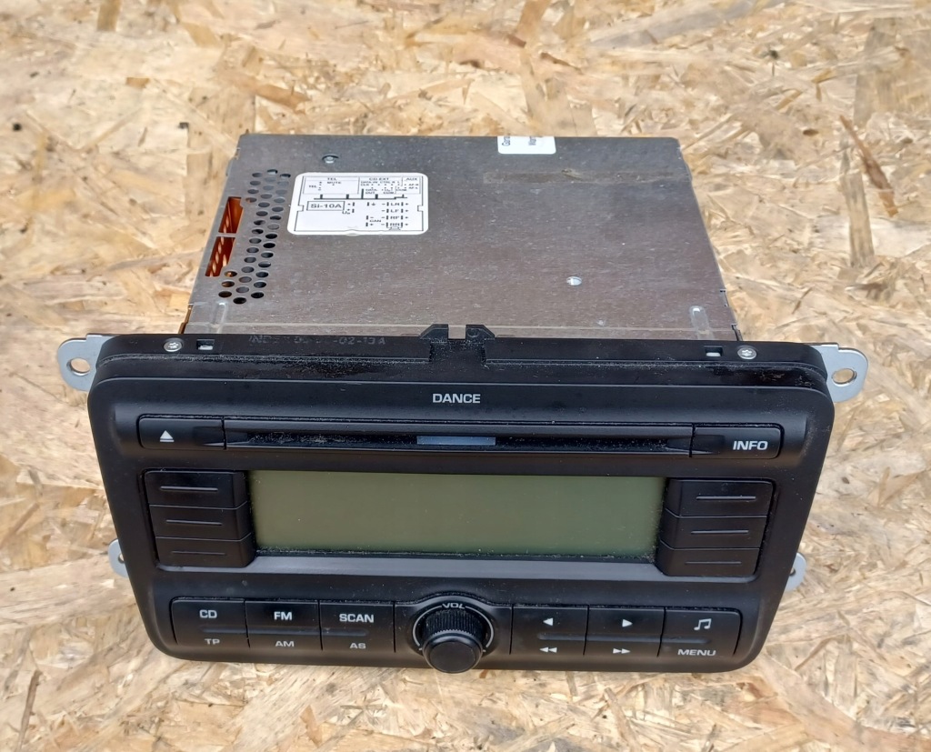 фото №1, Радіо cd mp3 заводський skoda fabia ii 5j0035161a