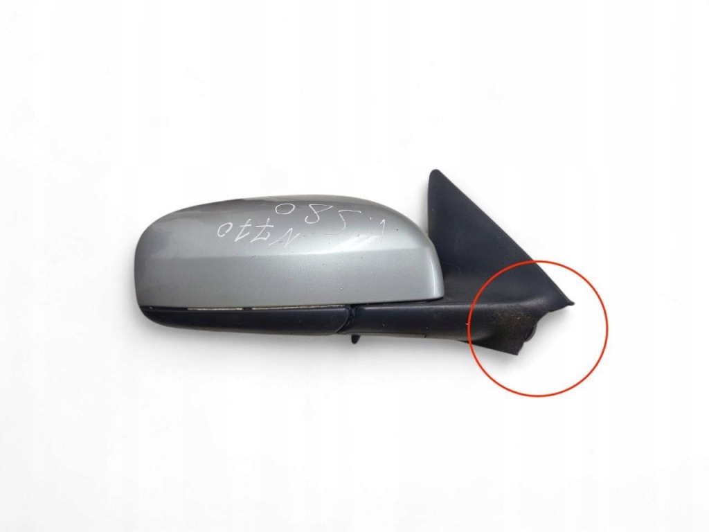 фото №1, Зеркало наружное правая сторона volvo s80 facelift 2004