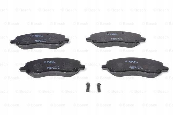 фото №14, Гальмівні колодки ham. mitsubishi galant vi bosch 986 424 716 набір гальмівних колодок