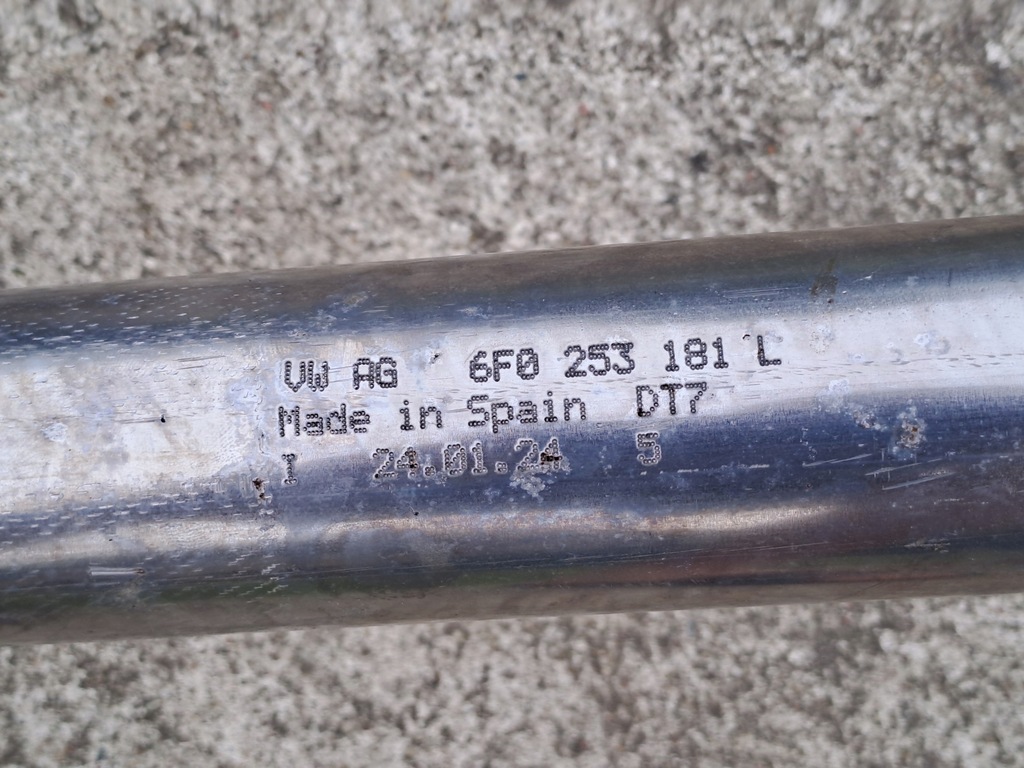 фото №15, Вихлоп гасник труба вихлопна 1.5 tsi seat arona fr lift 24r 9.032km