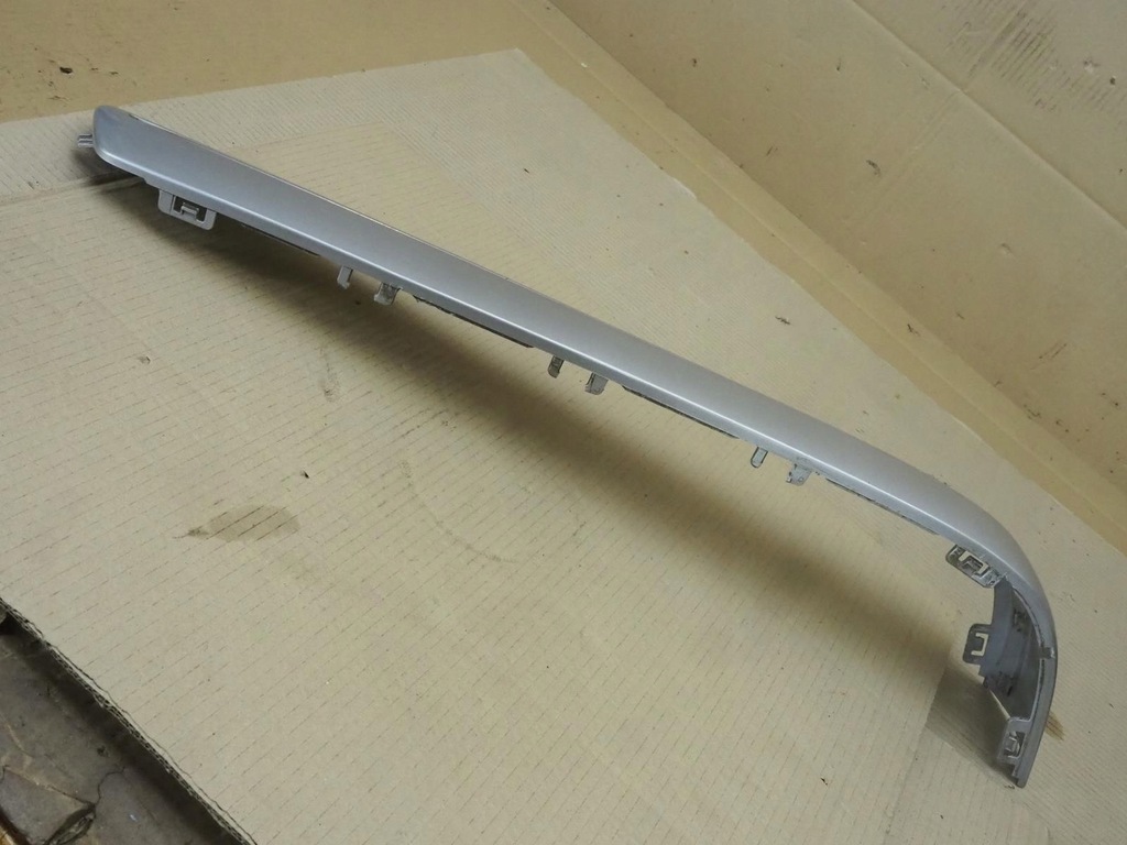 фото №11, Mercedes w210 молдинг бампера левый задняя хром kombi