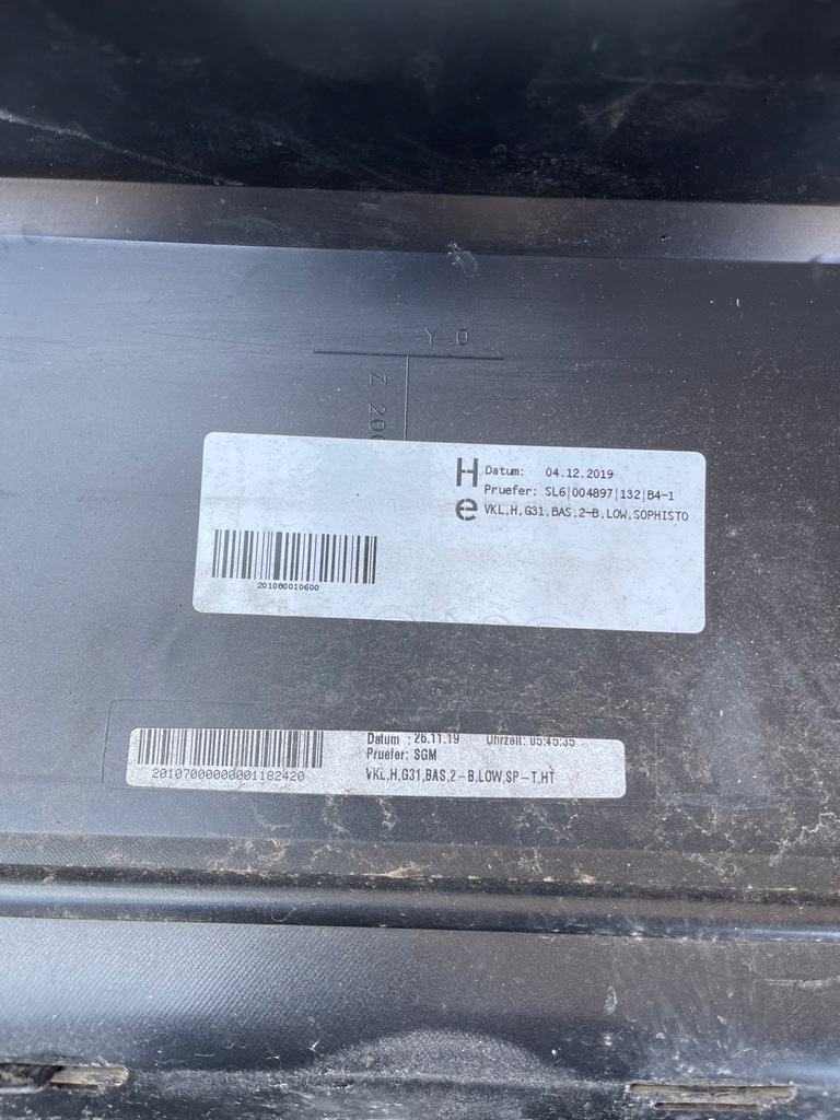 фото №13, Бампер задня задній bmw 5 5er g31 kombi touring 17-