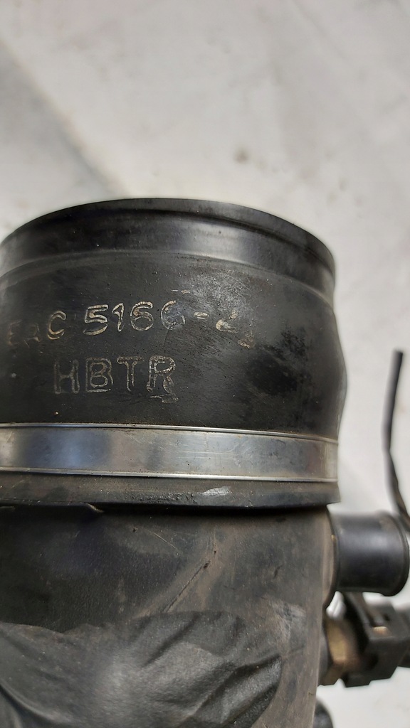 фото №6, Труба воздухозаборник шланг воздуха jaguar xj eac5166-2 оригинальный номер