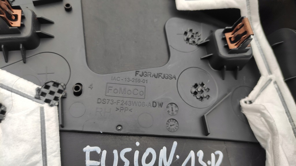фото №6, Fusion захист стійка пластик правий ds73f243w06aew