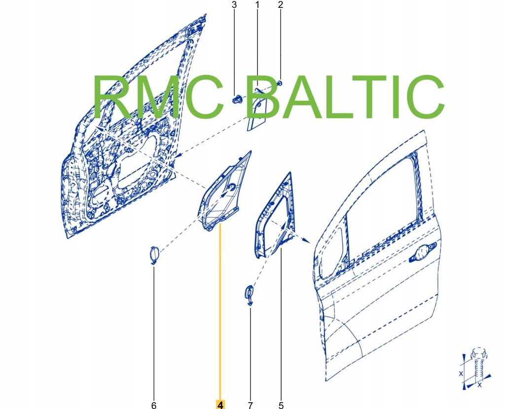 фото №15, Захист внутрішня маленької швидкий renault kangoo iii
