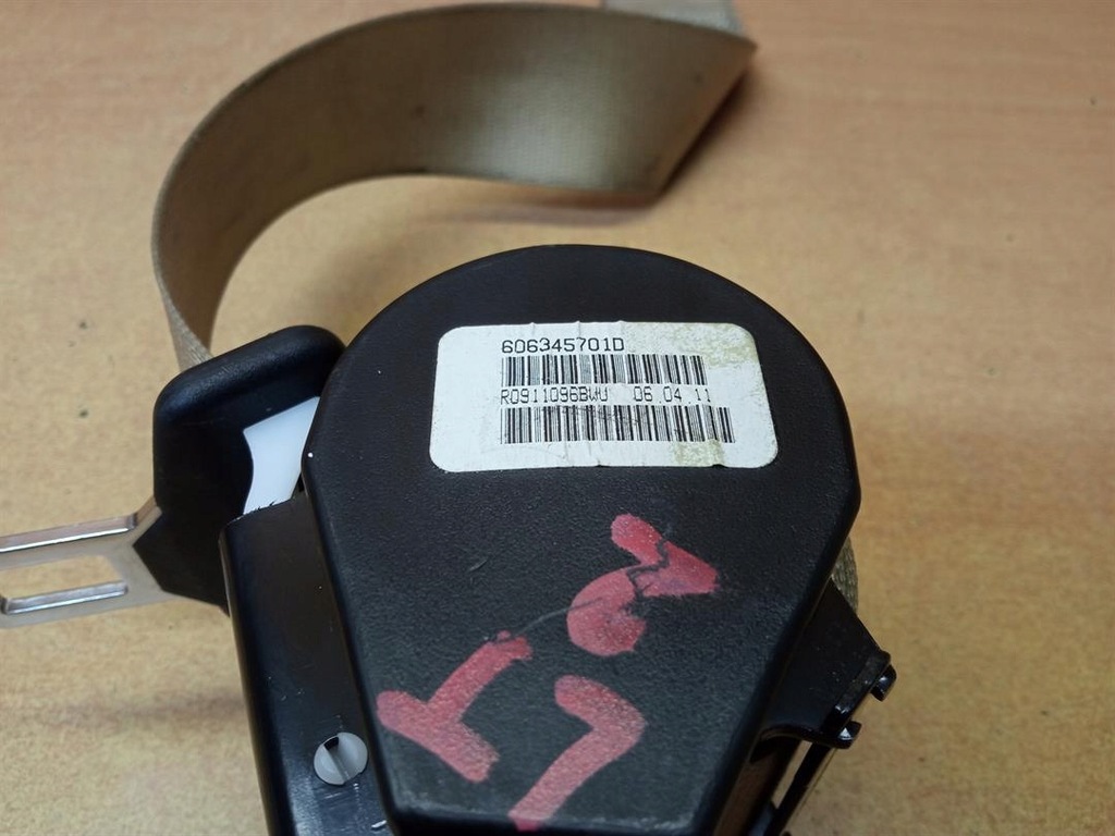 фото №5, Pas безпеки 3 ряд лівий bmw x5 e70