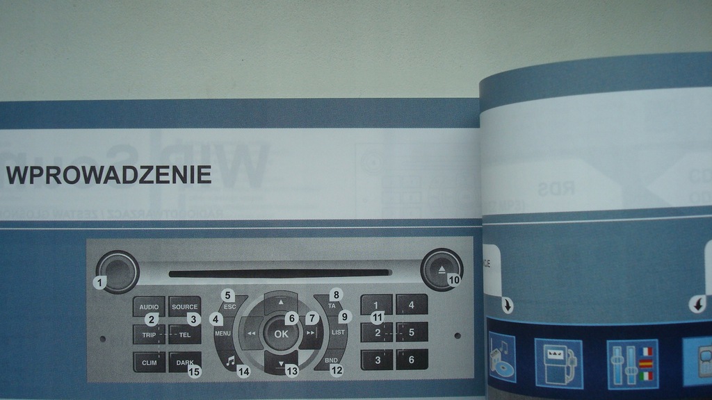 фото №10, Peugeot 407 polska інструкція експлуатації peugeot 407 + gps кольорова книга pl