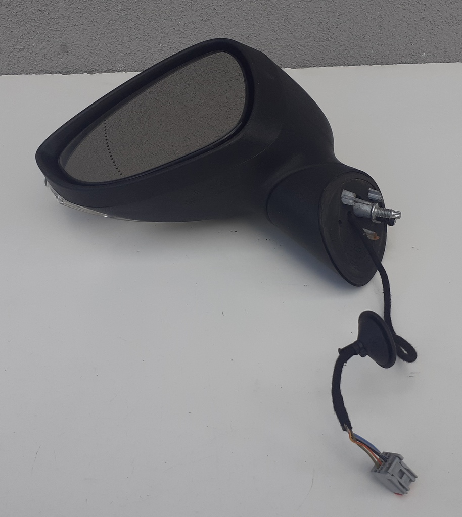 фото №8, Зеркало правое czarna структура 6 pin ford fiesta mk7 3-5 дверь europa