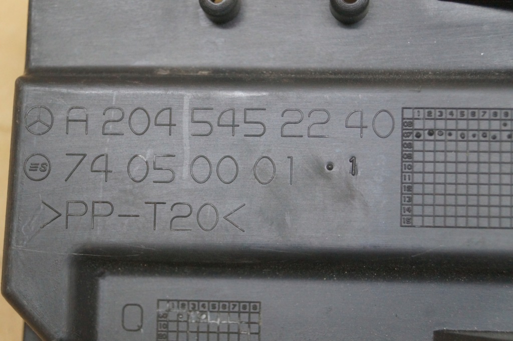 фото №10, Пластик крышки задняя mercedes w204 a2045452240