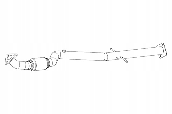 фото №1, Walker труба выхлопная перед dł. 1300mm opel astra j astra j gtc