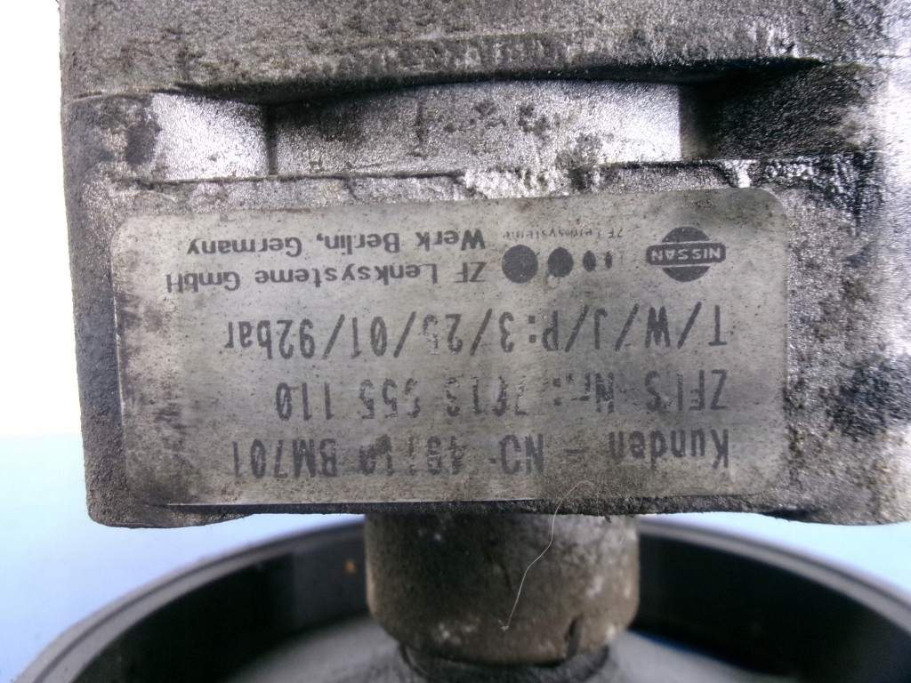 фото №7, Nissan almera n16 насос усилителя руля 49110bn701 qg15de