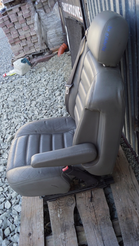 фото №7, Hummer h2 сиденье правый перед кожа экран zgłówek