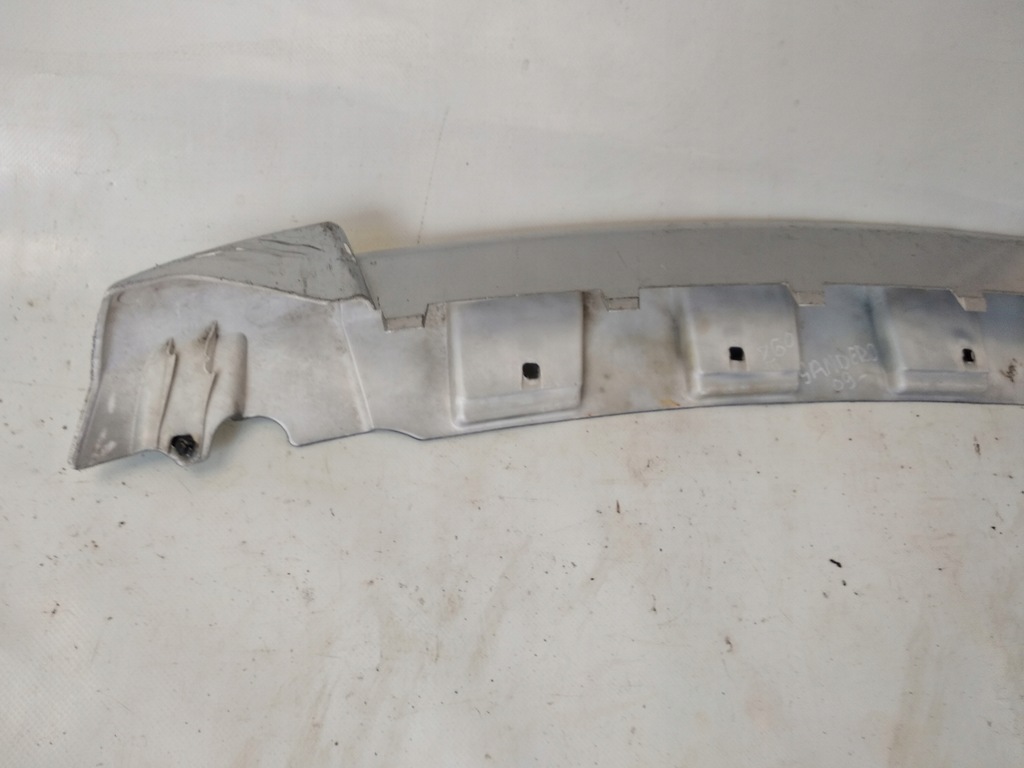 фото №7, Dacia sandero i stepway спойлер бампера перед 09-