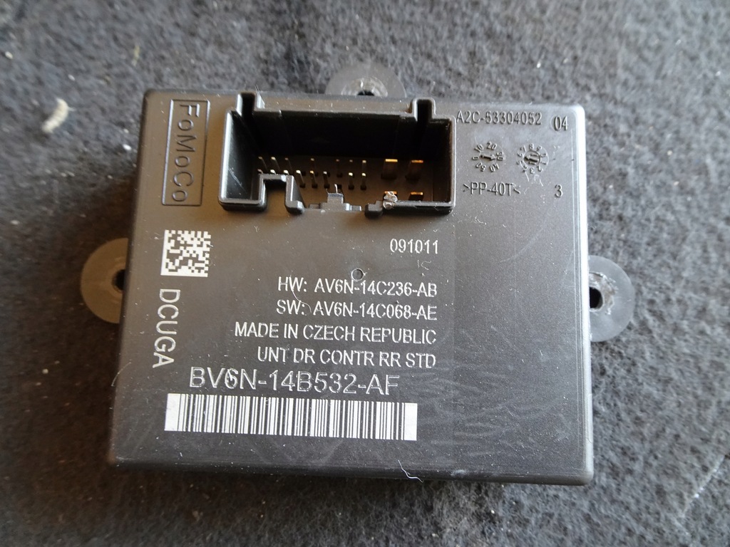 фото №1, Ford focus iii модуль двері p перед bv6n14b532af