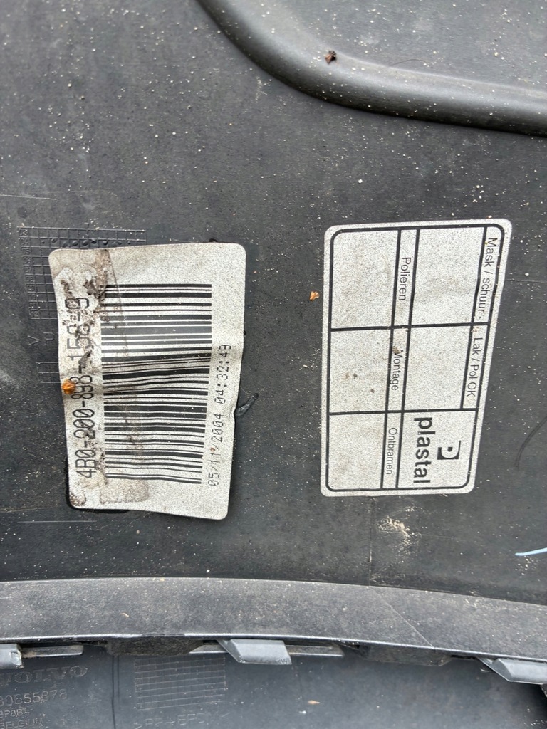 фото №15, Volvo s40 v50 kod lak. 019-26 бампер перед передний