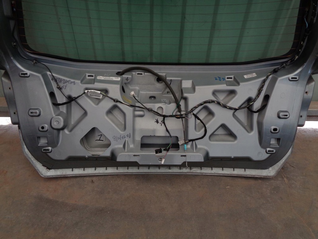 фото №13, Кришка багажника задня dodge journey 2008r. silver steel