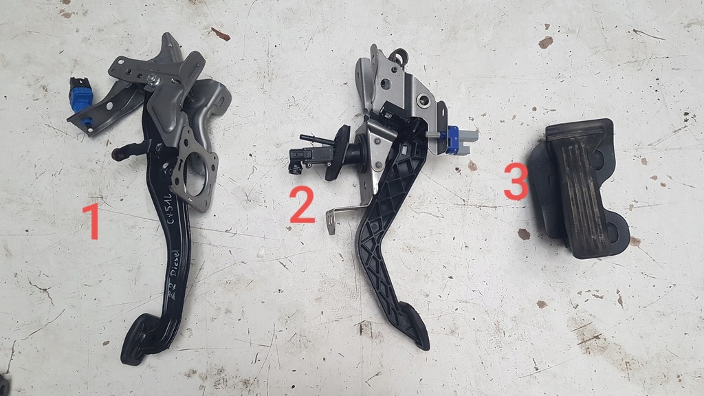 фото №1, Педаль зчеплення гальма газу mazda cx5 2.2 d