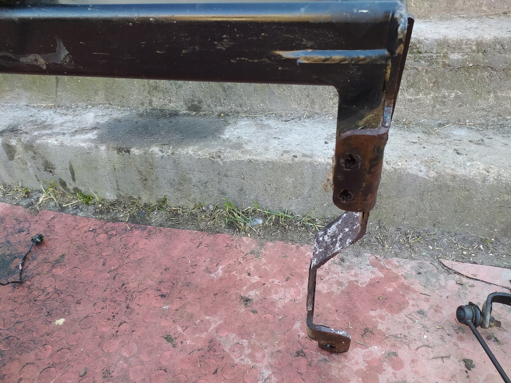 фото №5, Hak буксировочный kompletny renault trafic ii opel vivaro 1.9 dci 8200246309