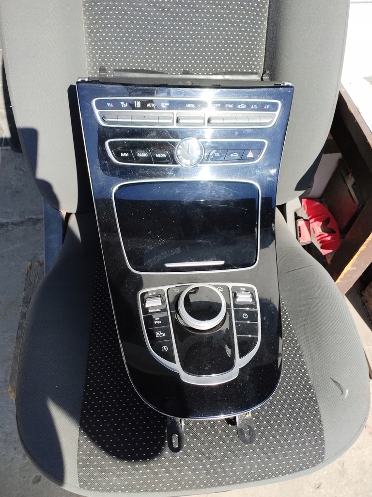 фото №6, Mercedes w213 панель консоль тунель перемикач amg