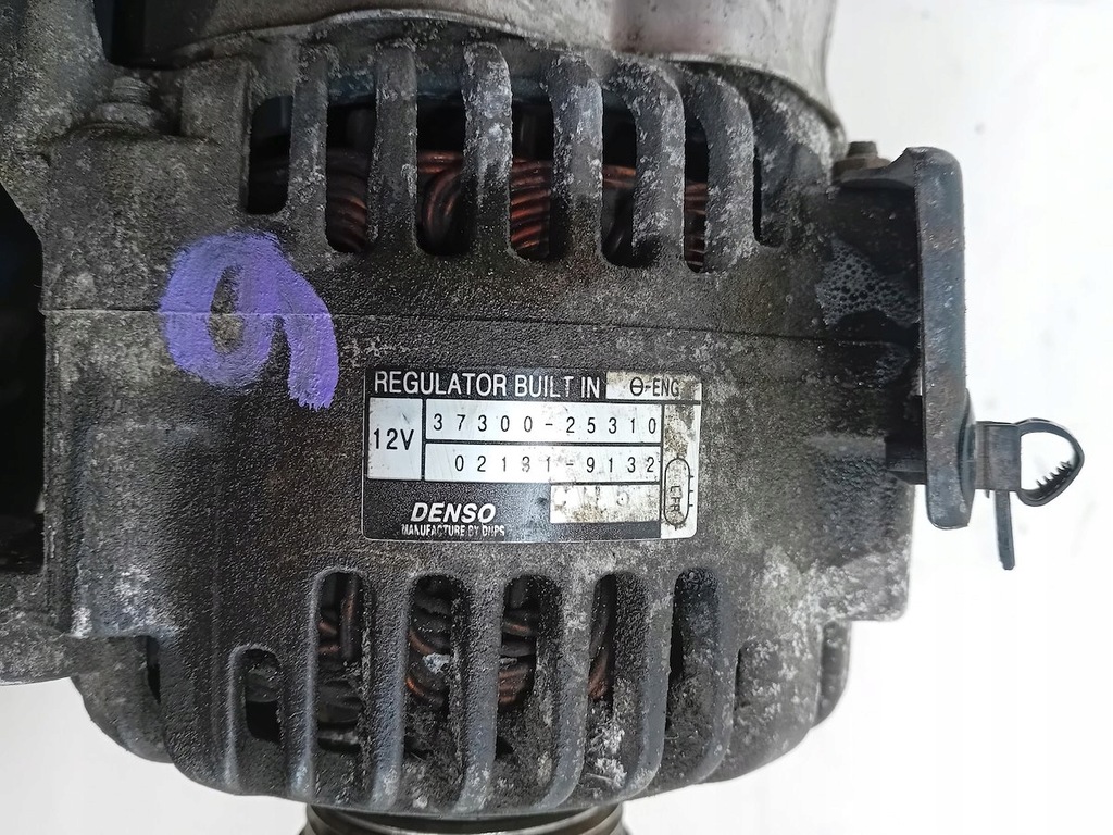 фото №8, Генератор kia carens iii 37300-25310 2.0 16v