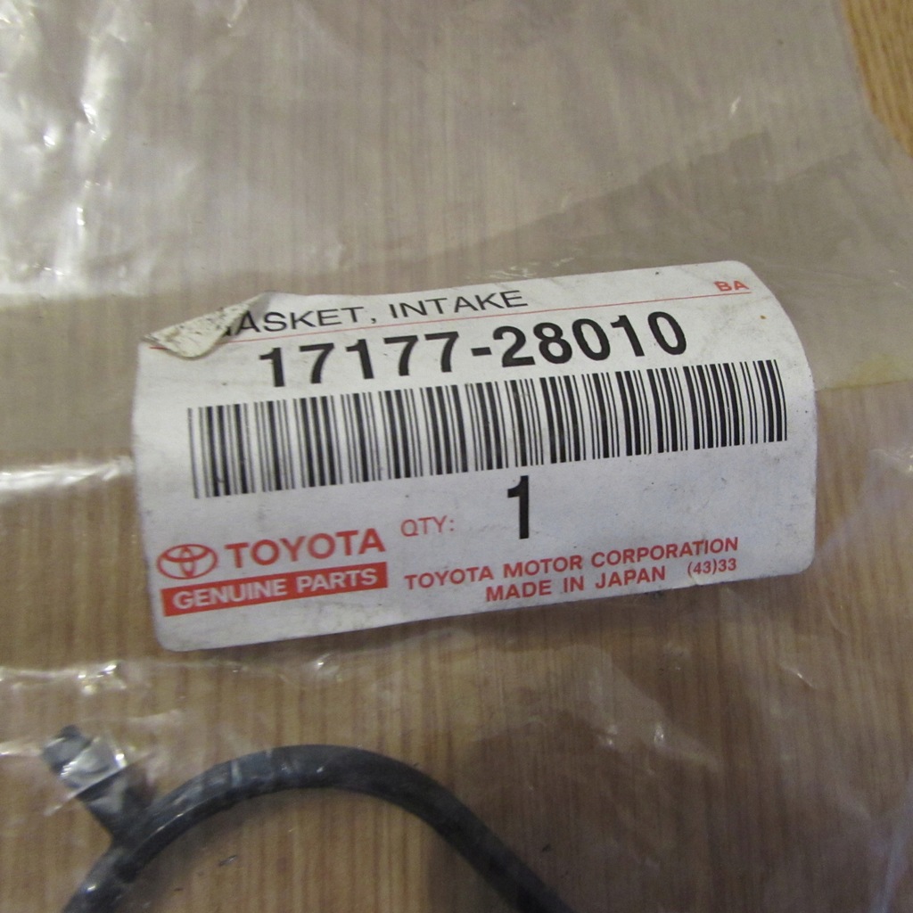 фото №1, Toyota camry прокладка коллектор впускной 2.0 2.4