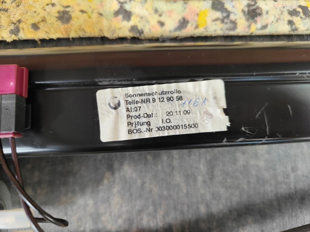 фото №8, Bmw 7 f01 f02 полиця багажника задня задня шторка czarna 9129056