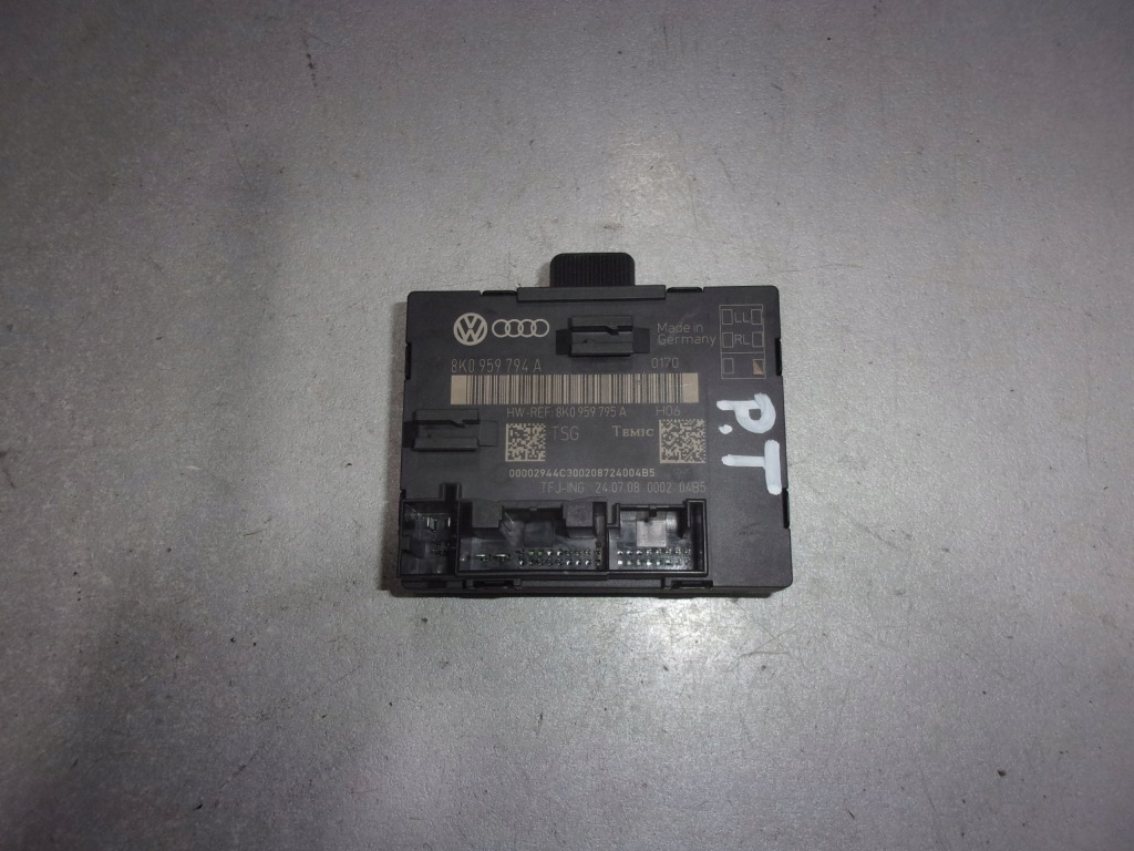 фото №1, Audi a4 b8 модуль блок керування двері правий задня 8k0959794a