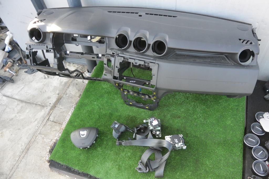 фото №1, Приборная панель подушка безопасности cokpit ремни подушки безопасности kpl dacia renault duster ii lift 21-