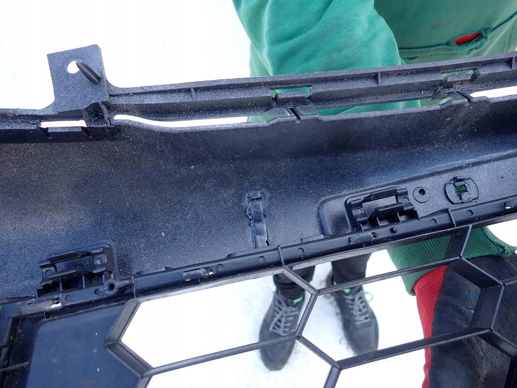 фото №13, Mitsubishi l200 v 5 15-19 бампер перед sprysk