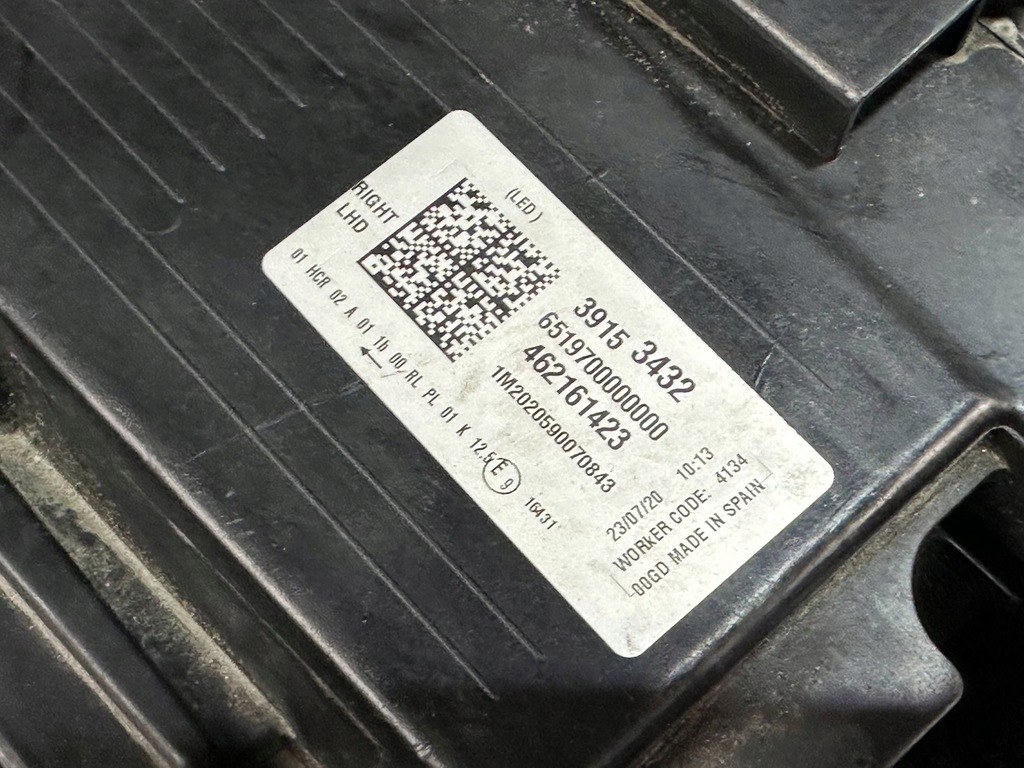 фото №8, Opel crossland x лампа full led права перед передня 39153432