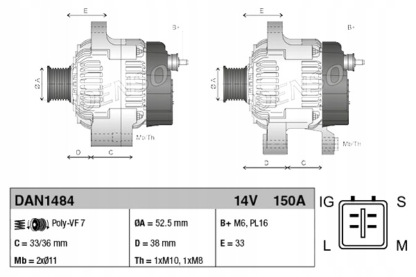 фото №2, Генератор toyota 4 runner v land cruiser prado 4.0 #petrolhead pro+ kit4