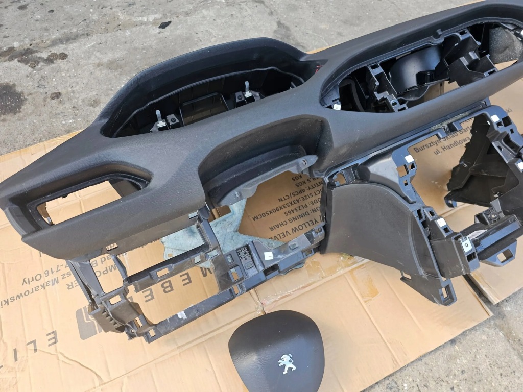 фото №6, Peugeot 308 ii t9 gt панель приладів приладова консоль панель приладів подушки безпеки czerwona nić