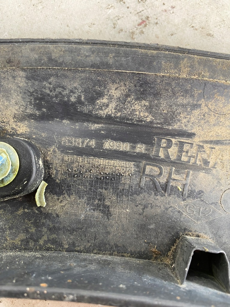 фото №8, Dacia sandero ii 2 stepway 11- молдинг крила правий перед 638747990r