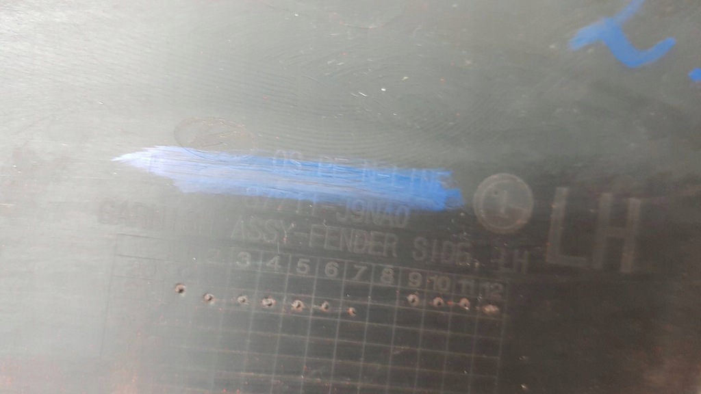 фото №6, Hyundai kona i молдинг крила правий перед розширювач арки