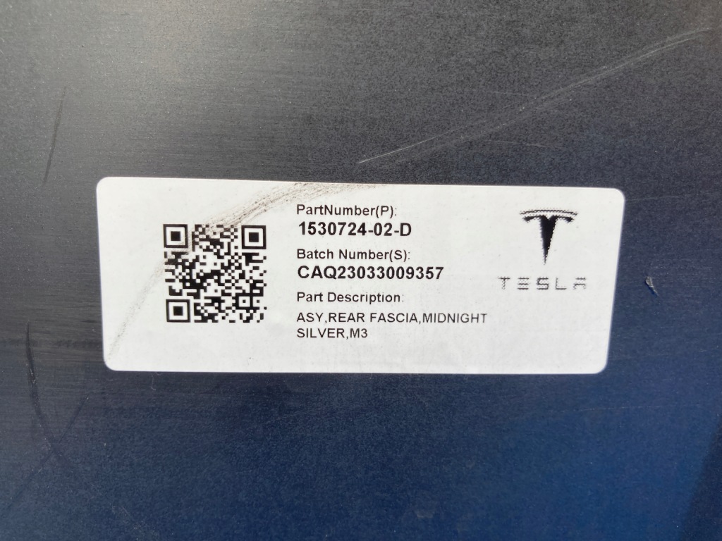 фото №15, Бампер задній tesla 3