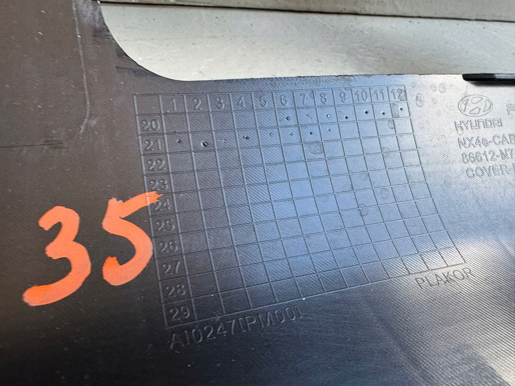 фото №16, Hyundai tucson 4 iv 20r- бампер задняя задний 86671-n7010