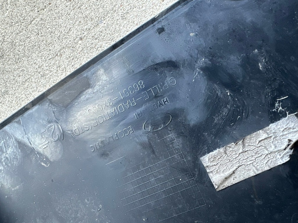 фото №9, Бампер перед передний hyundai elantra v 5 2010- 86511-3x000 + решётка радиатора полный