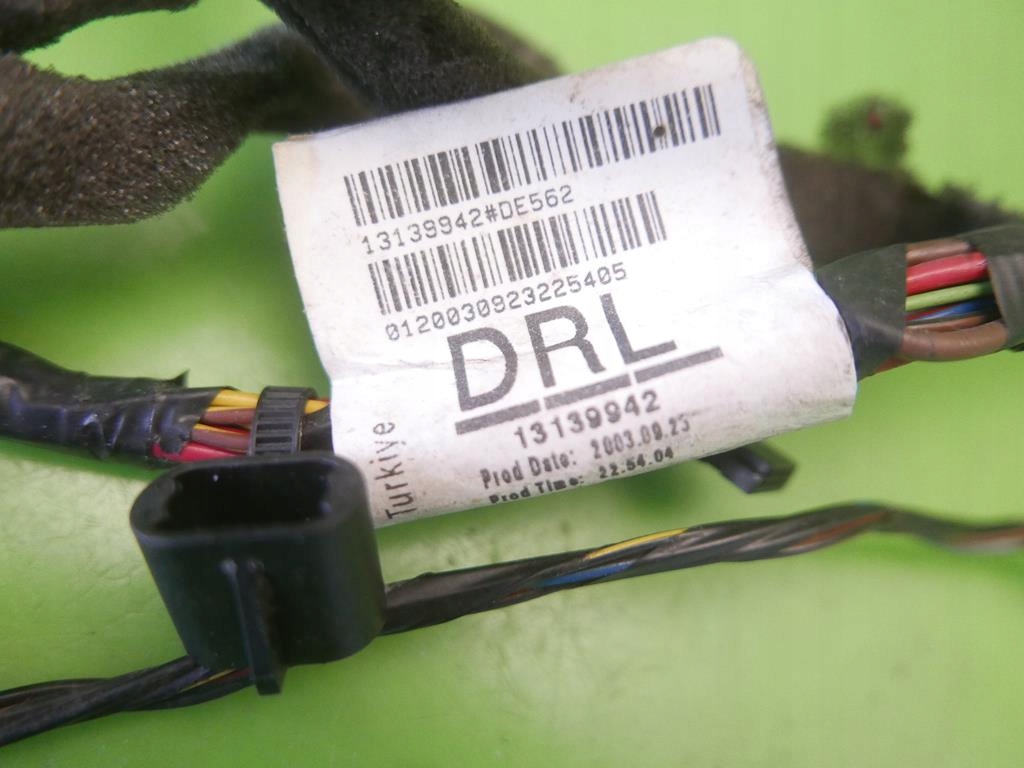 фото №8, Жгут электропроводка дверь правая перед opel vectra c